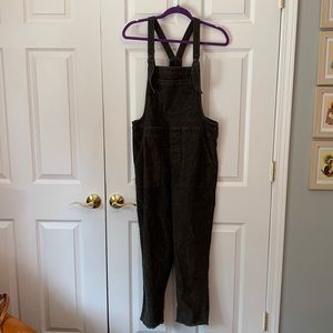 Small charcoal aerie overalls